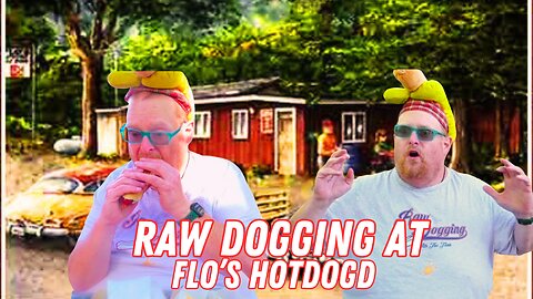 Raw Dogging at Flo's Hot Dogs in Cape Neddick, ME