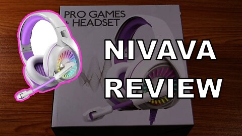 Nivava headphones review and mic test