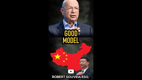 WEF Klaus Schwab: China is GREAT Model #shorts