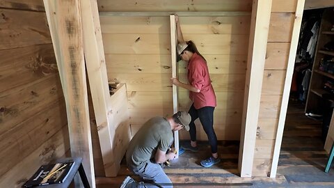 Final step to the official move into our LOG HOME! (#130)