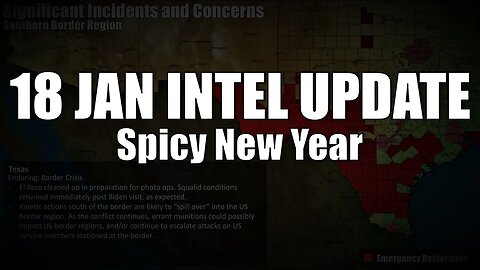 18 January Intel Update: Spicy New Year