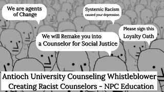 Creating Social Justice Counselors, Whistleblower Speaks Out