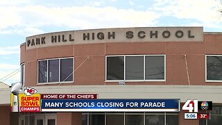 Schools Close for Super Bowl Parade