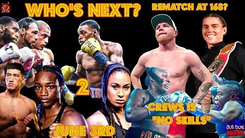 CANELO VS BIVOL REMATCH AT 168? | SHADASIA GREEN SAYS CREWS IS TRASH 🗑 NO SKILLS!😤| #boxing #news