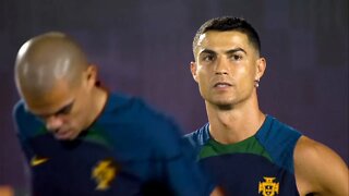 Cristiano Ronaldo BACK in training with Portugal ahead of South Korea clash