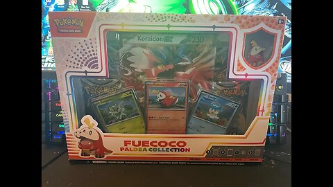 Opening A Pokemon Trading Card Game: Fuecoco Paldea Collection