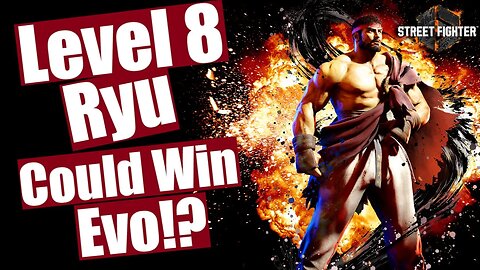 Level 8 Ryu Is CRAZY GOOD! | Street Fighter 6