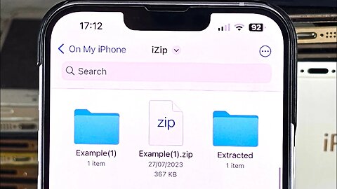 How To UnZip Files on iPhone iOS 17