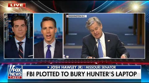 Sen Josh Hawley: FBI Colluded With Big Tech to Bury the Hunter Biden Story