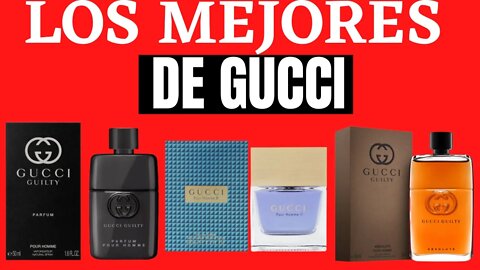 Las Mejores Fragancias economicas para hombre de Gucci