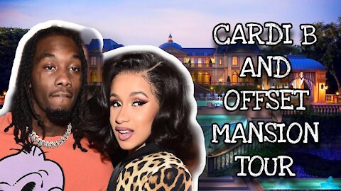 Inside Celebrity Cardi B & Offset Mega Mansion Tour