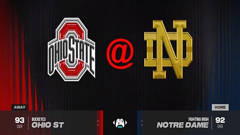 College Football 24 Buckeyes Vs Fighting Irish CFB Mod