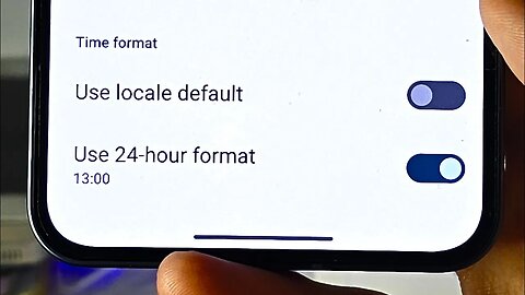 ANY Nothing Phone How To Change Time Format