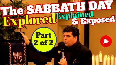 Pastor Vaughn Answers Questions about THE SABBATH DAY - this is PART 2 of 2 - Watch Part 1 first