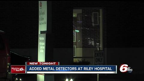 Riley Hospital installs three new metal detectors