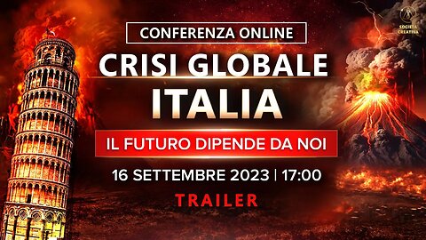 Trailer. Conferenza online CRISI GLOBALE.ITALIA.IL FUTURO DIPENDE DA NOI