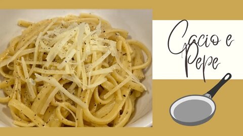 One Pot Cacio e Pepe