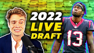 A Live 2022 Fantasy Football Mock Draft (Memorial Day Special)