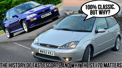 The history of Fast Fords and why the Focus ST170 is classic as a Cosworth.