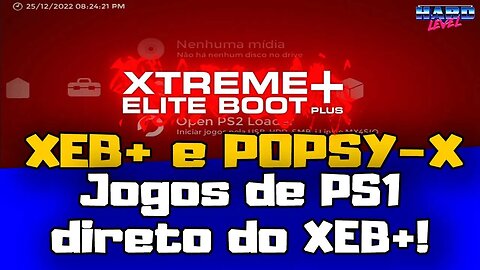 XEB+ Novo plugin para listar games de PS1! POPSY-X