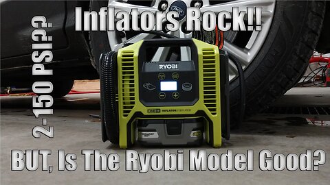 Super Affordable Ryobi 18-Volt Digital Inflator And Deflator Review Model P747