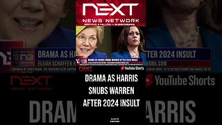 Drama As Harris Snubs Warren After 2024 Insult #shorts