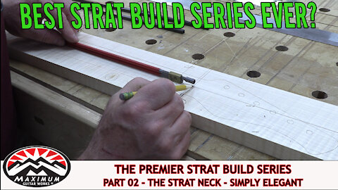 Premiere Strat Build 2021 - Part 02 - The Strat Neck - Simply Elegant