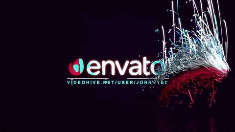 After Effects Template - Glow Particles Logo Pack