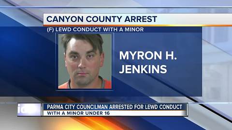 Parma City councilman arrested for lewd conduct with a 14-year-old girl