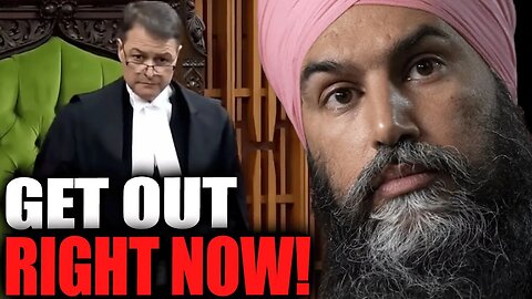 Canadian Politician Gets KICKED OUT Of Parliament!!!