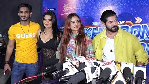 Khatron Ke Khiladi 13 - Archana Gautam, Sheezan Khan, Ruhi Chaturvedi and others attended 💖📸