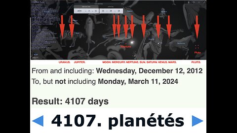 8 WANDERING STARS + SUN + MOON ON MARCH 11, 2024!!!