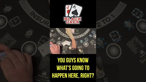 Unbelievable $5000 Bet on Blackjack! You Won’t Believe It! #shorts #shortsvideo #mrhandpay