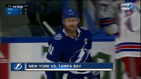 Steven Stamkos scores 3 goals as Tampa Bay Lightning beat New York Rangers 6-3