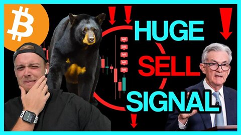 HUGE SELL SIGNAL FOR BITCOIN!!?