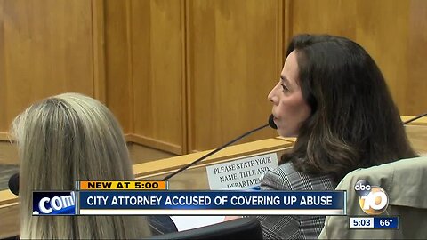 City attorney accused of covering up abuse