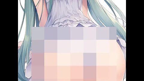 Hatsune Miku, VOCALOID, Booty Shake, Ass, Butt, Panites. (初音ミク, ボーカロイド, お尻揺れ, パンツ)[初音未來, 屁股, 美臀, 胖次]