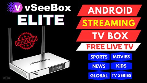 vSeeBox Elite - BEST Android TV Streaming Box with FREE PREMIUM CONTENT