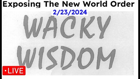 Podesta | Wikileaks | Pizzagate | Assange | Wacky Wisdom Podcast Friday 2/23