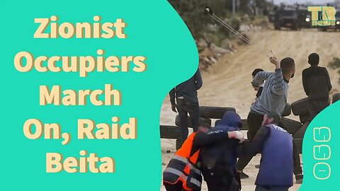 Apartheid Zionist Occupiers March On, Raid Beita, Injuring Over 216 Palestinians.