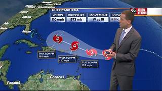 Saturday evening Irma update with Jason