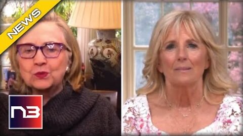 JILL BIDEN AND HILLARY CLINTON JUST DID THE SCARIEST ZOOM CALL EVER AND IT IS A MUST WATCH