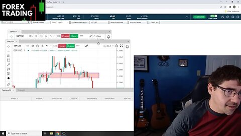 Live Day Trading $500 Account | Forex GBP/USD (0.34% Profit)