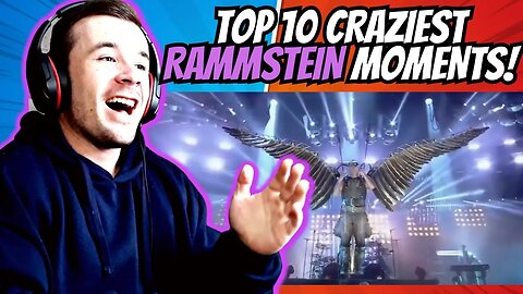 Reacting to the TOP 10 CRAZIEST RAMMSTEIN MOMENTS!