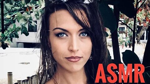 ASMR Gina Carla ⛈ Very Closeup Ear Whisper! Ocean Sounds!