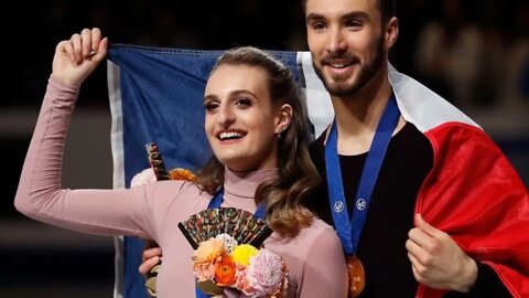 Beijing Winter Olympics 2022 Gabriella Papadakis and Guillaume Cizeron new world record 720p