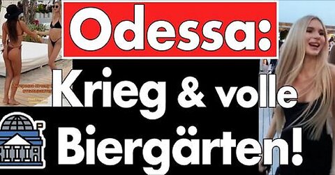 Tag im Krieg: Odessa von Einschlagenden Raketen über Biergärten zum 'Ibiza' Beach Club Odessa!