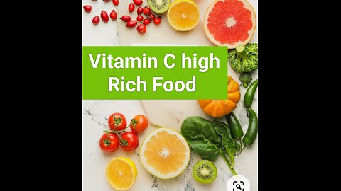 Vitamin C high Rich Food