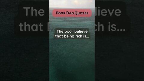 Poor Dad Quotes rich sin