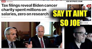 Biden cancer charity spent millions on salaries, zero on research, Tax filings reveal